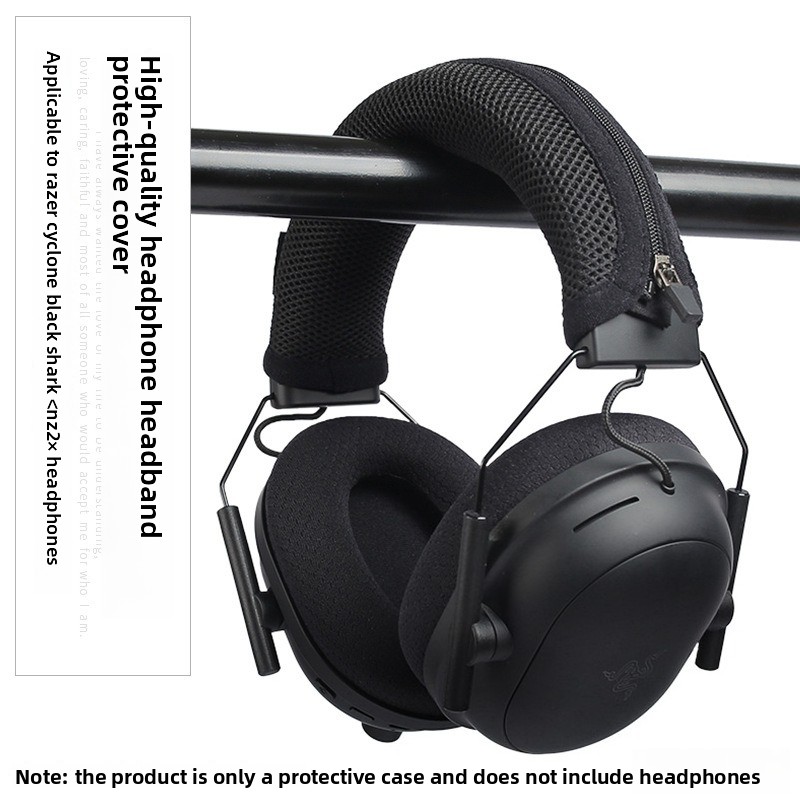 Gaming Headphone Accessories - ฝาครอบแถบคาดศีรษะแบบนุ่มป้องกันรอยขีดข่วนสำหรับเรเซอร์ แบล็คชาร์ค วี 2/V2X - ปลอกหุ้มหัวชุดหูฟังสำหรับเล่นเกมที่ทนทาน