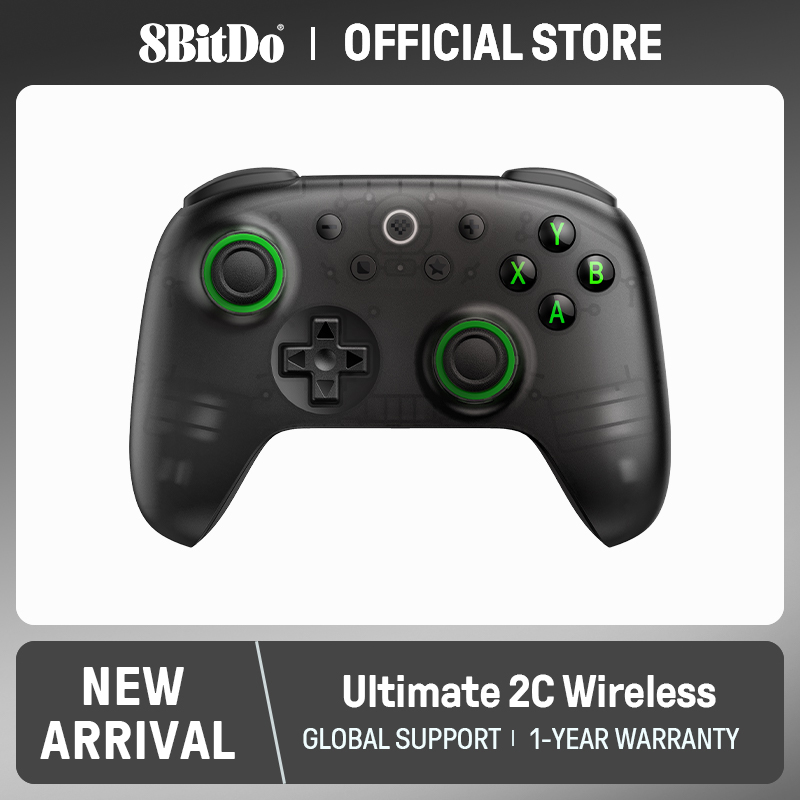 Gaming Accessories For Android - 8BitDo - คอนโทรลเลอร์เกมไร้สายรุ่น Ultimate 2C สำหรับพีซี,
