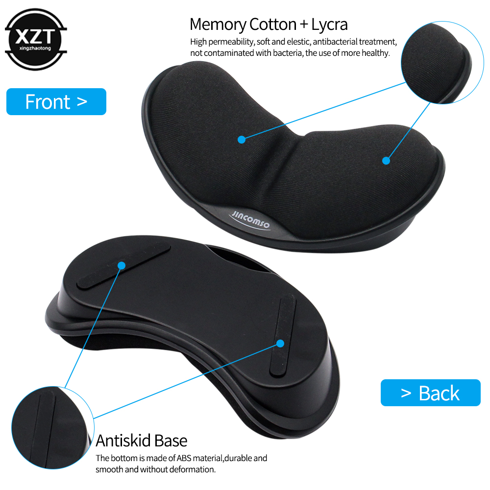 Gaming Accessories On Sale - โฟมจำรูปเมาส์สำหรับเล่นเกมส์ Pad Comfort 3D สายรัดข้อมือยาง Hand