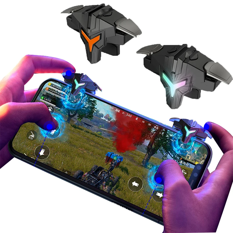 Gaming Accessories For Phone - ทริกเกอร์เกมมือถือ A1 สำหรับ PUBG คอนโทรลเลอร์เกมมือถือ จอยสติ๊ก