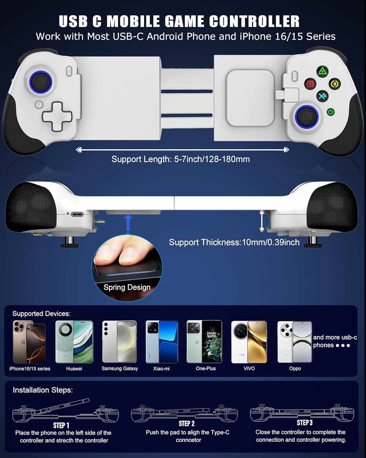 คอนโทรลเลอร์เกมแบบมีสาย N01 แบ - Gaming Accessories For Android บทวิจารณ์และราคา