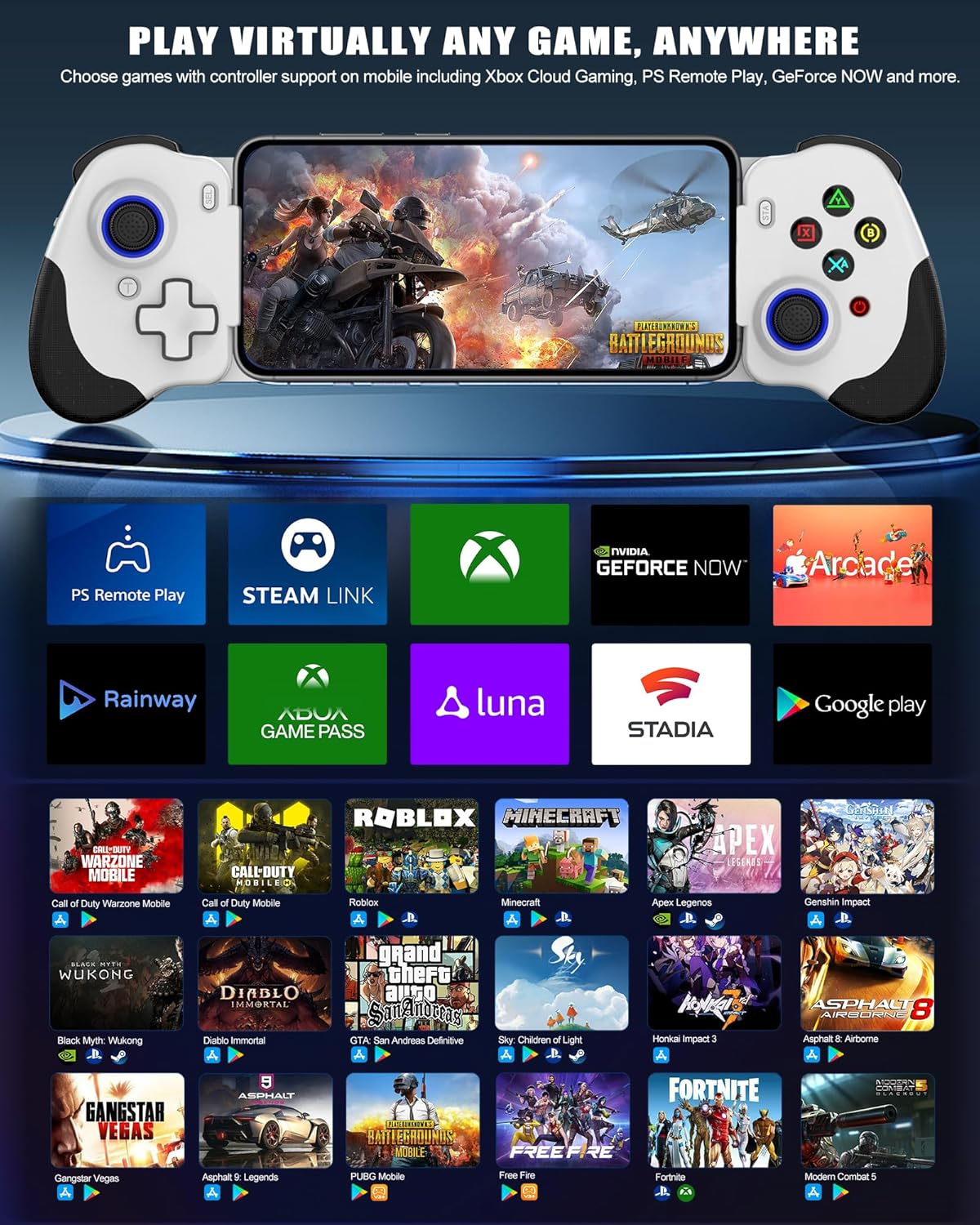 คอนโทรลเลอร์เกมแบบมีสาย N01 แบ - Gaming Accessories For Android บทวิจารณ์และราคา