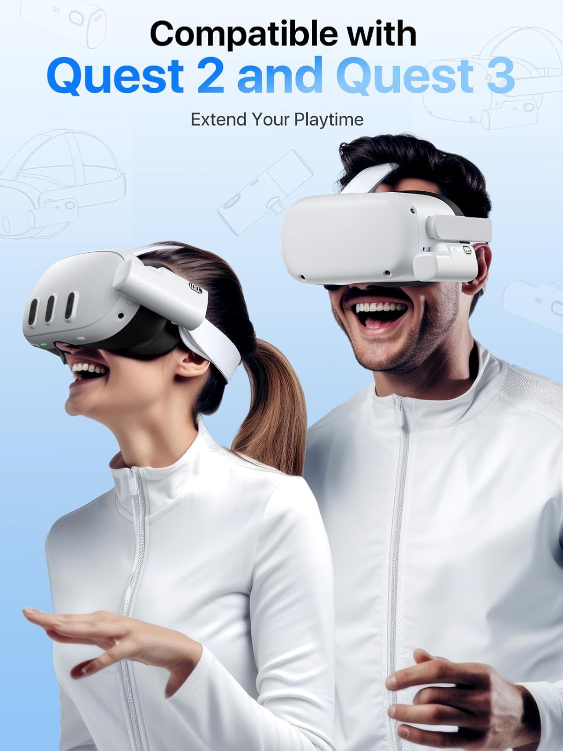 แบตเตอรี่สำรองสำหรับ Meta Ques - Gaming Headphone Accessories บทวิจารณ์และราคา
