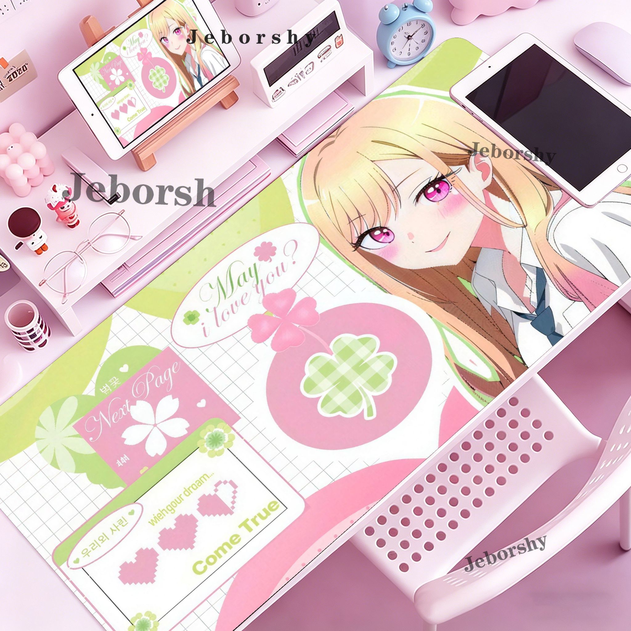 แผ่นรองเมาส์อนิเมะน่ารัก คิตาก - Gaming Accessories On Sale บทวิจารณ์และราคา