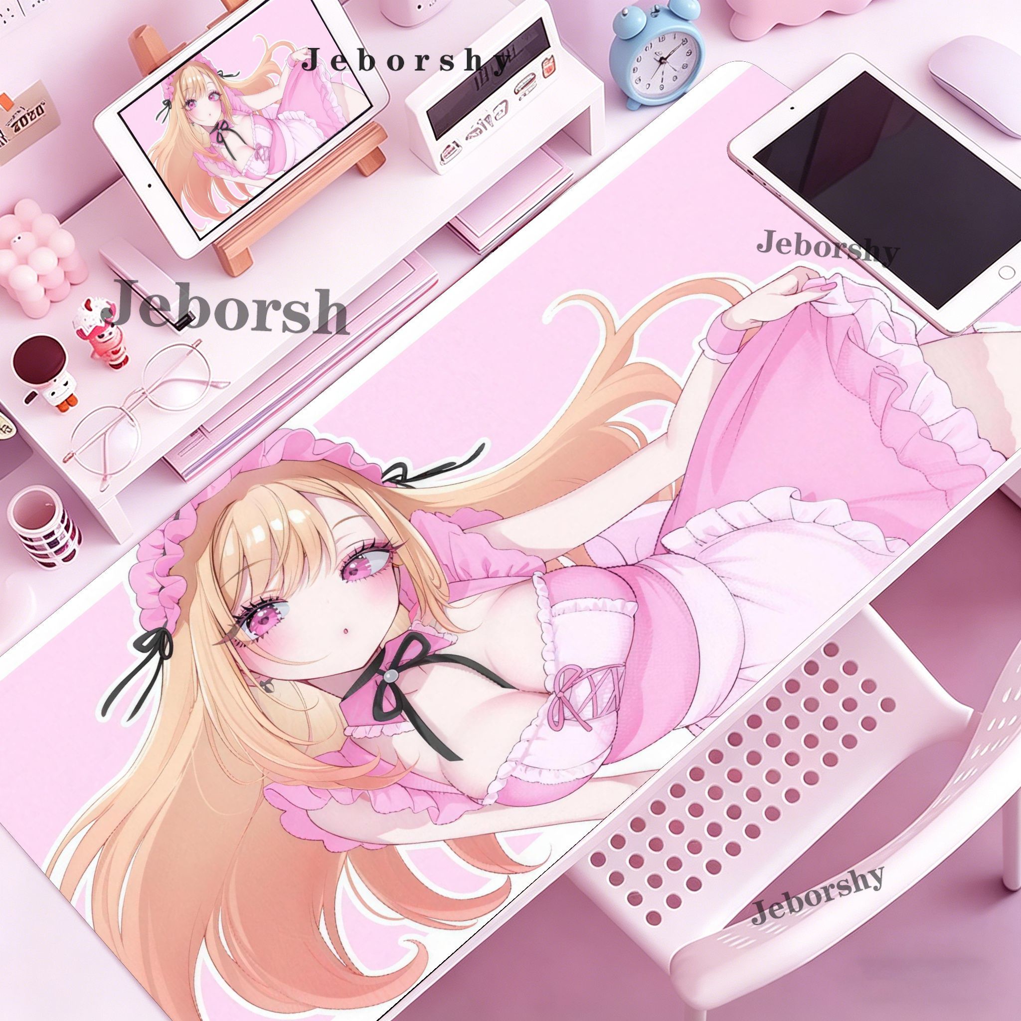 แผ่นรองเมาส์อนิเมะน่ารัก คิตาก - Gaming Accessories On Sale บทวิจารณ์และราคา