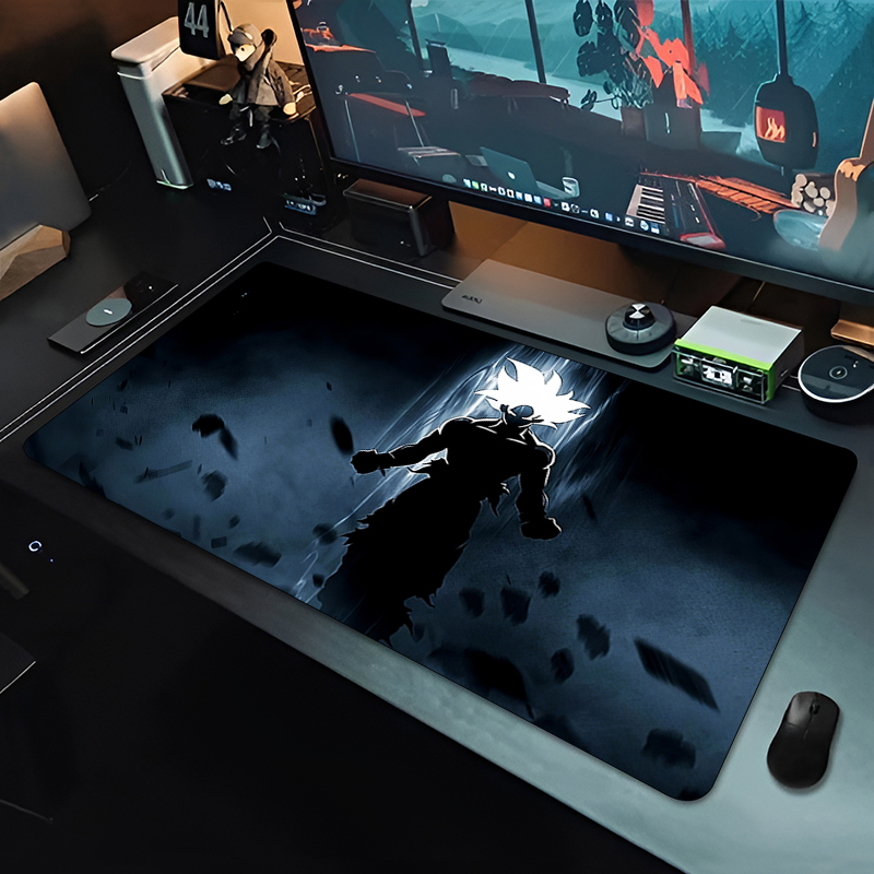แผ่นรองเมาส์อนิเมะ DBZ สีดำ ลา - Gaming Accessories For Gaming Setup บทวิจารณ์และราคา