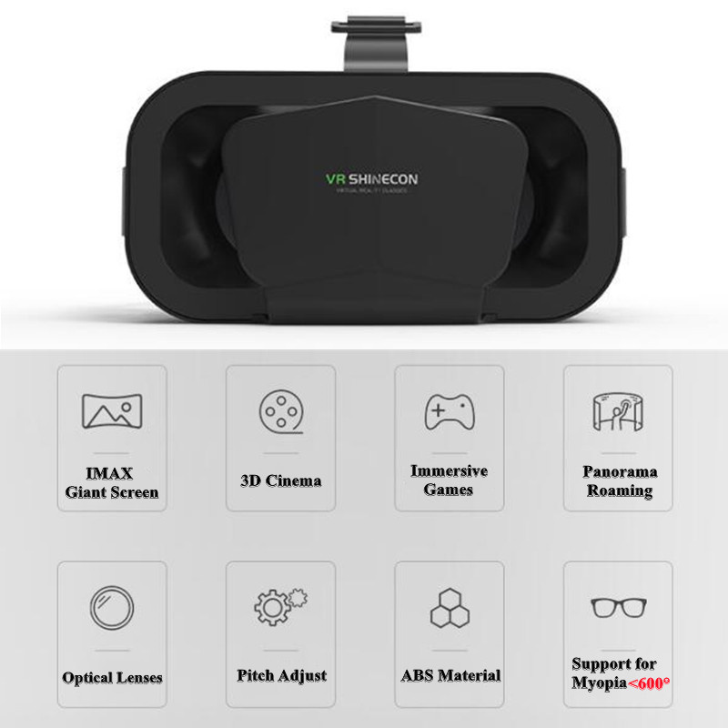 แว่นตา Shinecon Viar 3D VR อุป - Virtual Gaming Accessories บทวิจารณ์และราคา