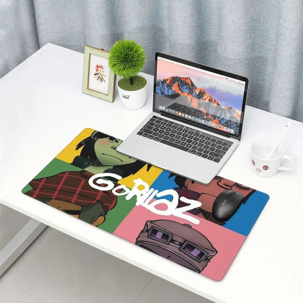 แผ่นรองเมาส์ขนาดใหญ่ Gorillaz  - Virtual Gaming Accessories บทวิจารณ์และราคา