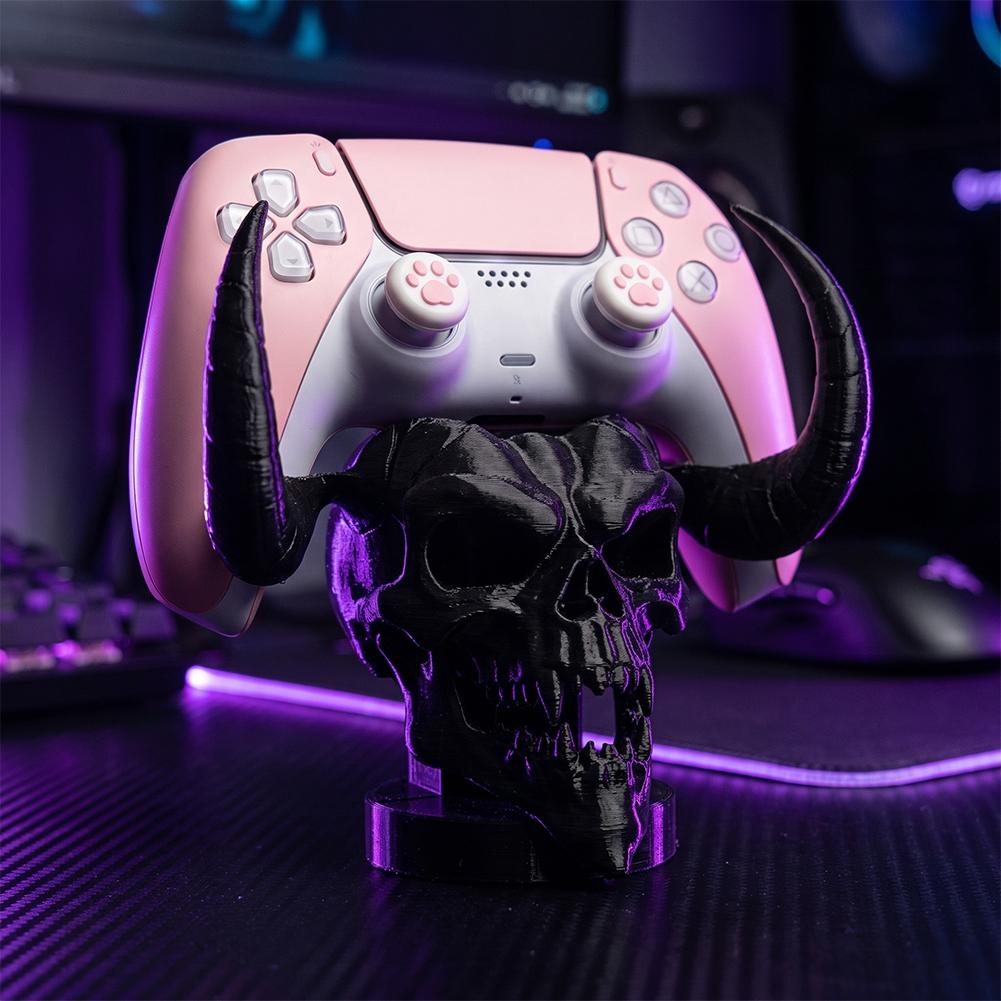 ที่วางจอยเกมรูปหัวกะโหลกปีศาจส - Accessories For Your Gaming Room บทวิจารณ์และราคา