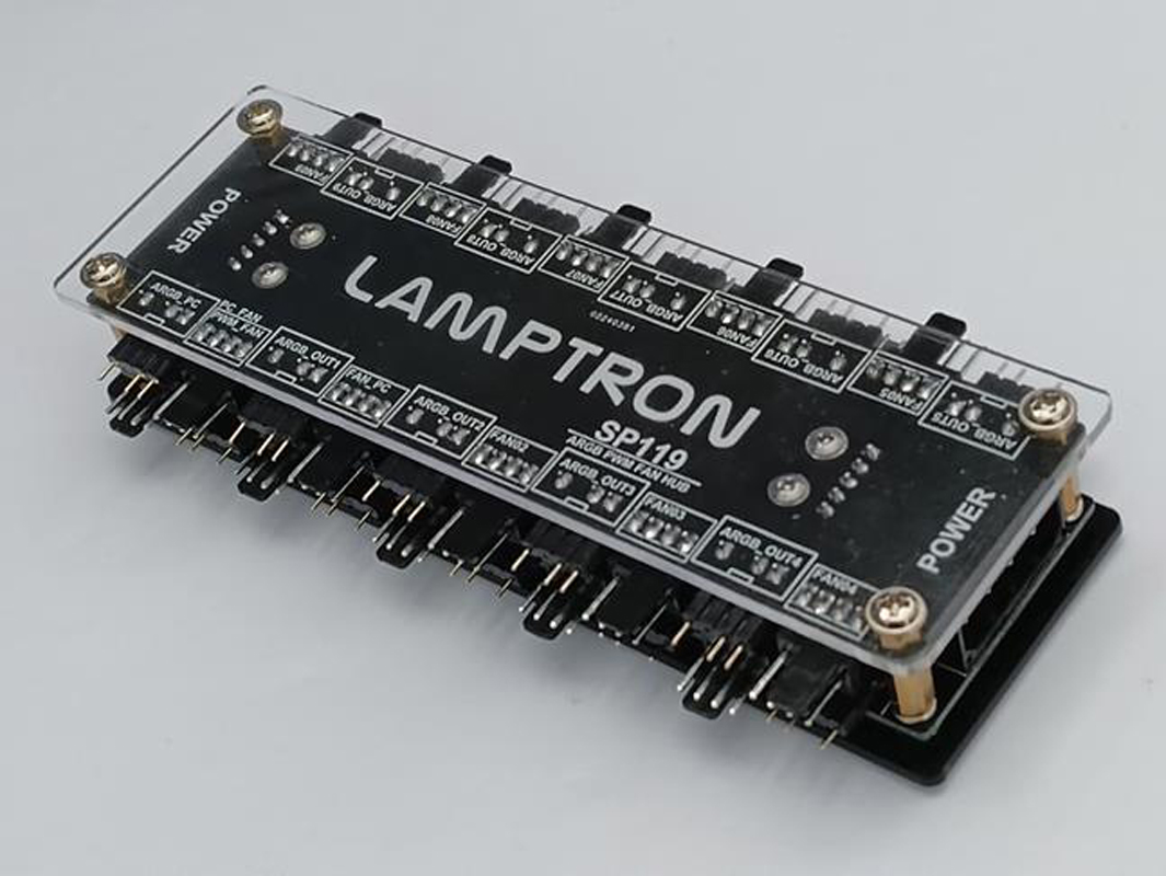 LAMPTRON ฮับพัดลม ARGB PWM 20  - Gaming Hardware And Accessories บทวิจารณ์และราคา