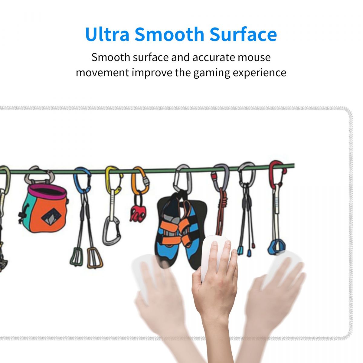 แผ่นรองเมาส์ขนาดใหญ่ อุปกรณ์ปี - Gaming Accessories Online บทวิจารณ์และราคา