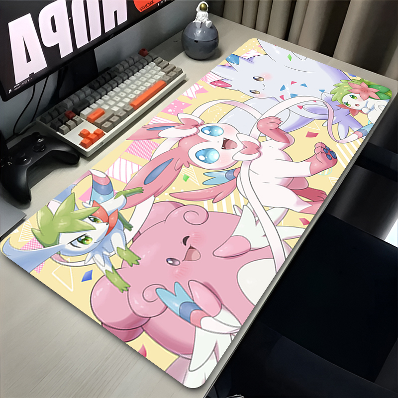 แผ่นรองเมาส์สีชมพูขนาดใหญ่ XXL - Gaming Accessories For Gaming Setup บทวิจารณ์และราคา