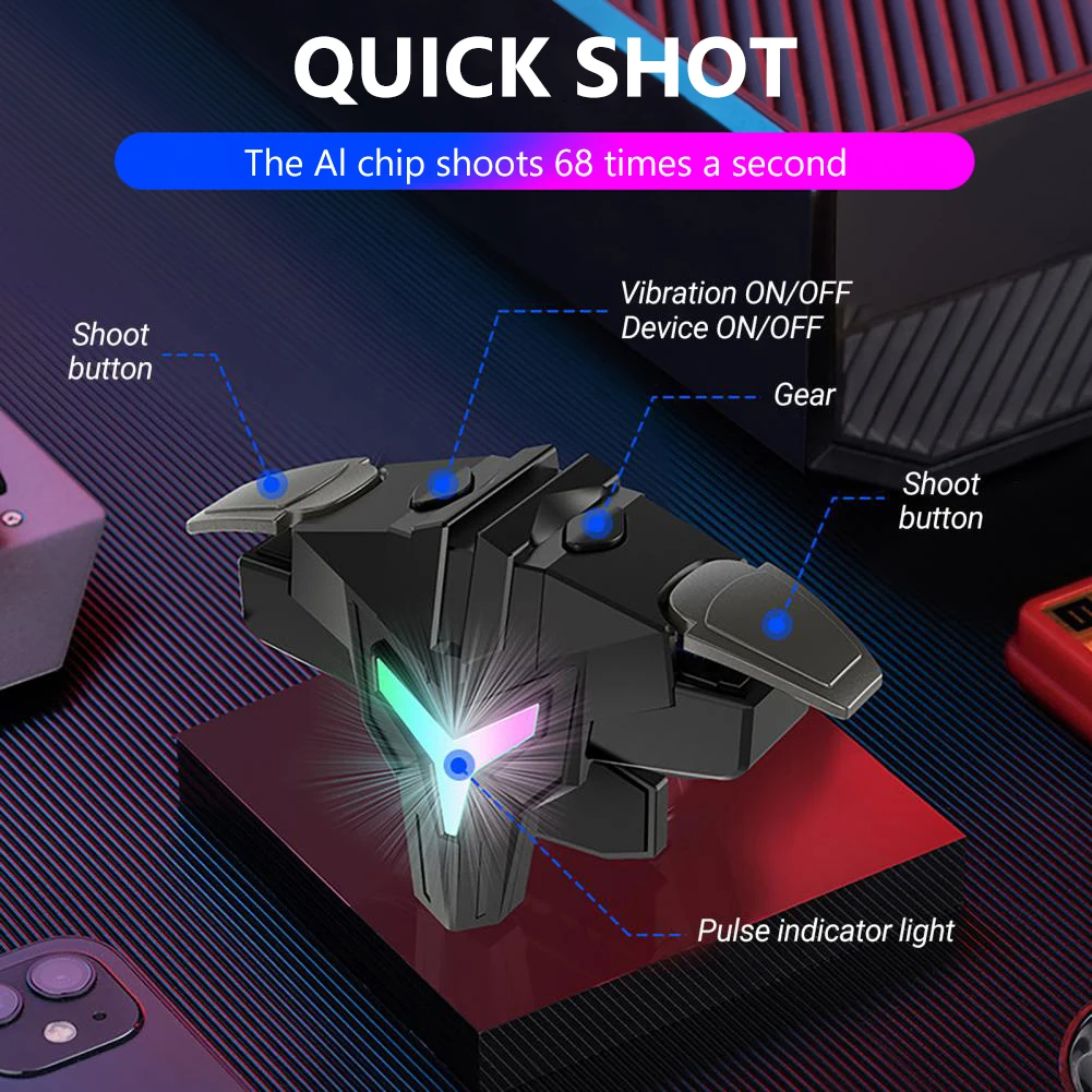 ทริกเกอร์เกมมือถือ A1 สำหรับ P - Gaming Accessories For Phone บทวิจารณ์และราคา